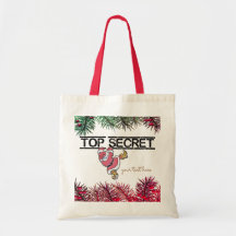 Cadeau secret de fête de Noël de Père Noël