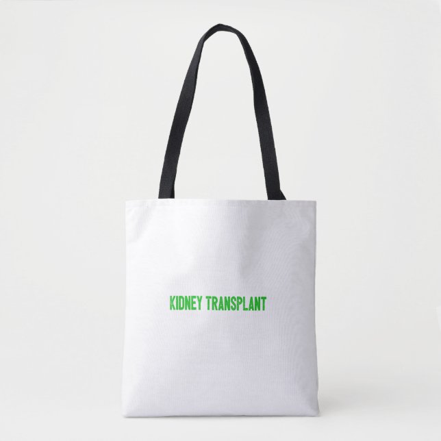 Tote Bag Cadeau super-Cool de greffe de rein survivant (Devant)