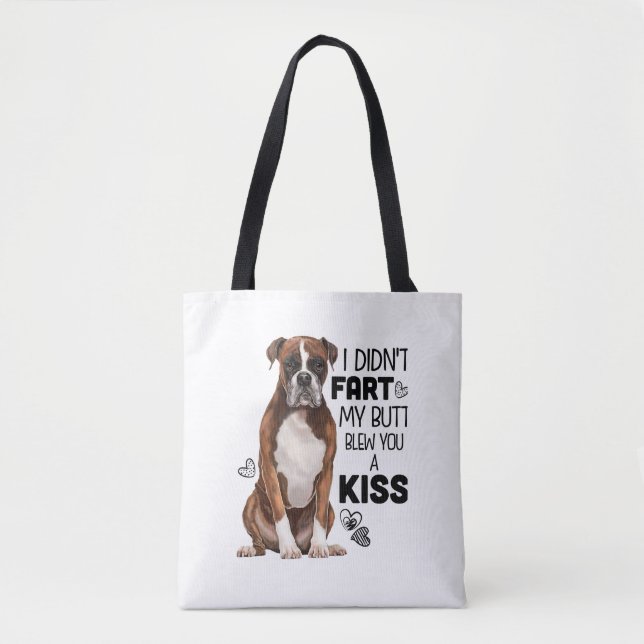 Tote Bag Cadeaux Boxer Dog (Devant)