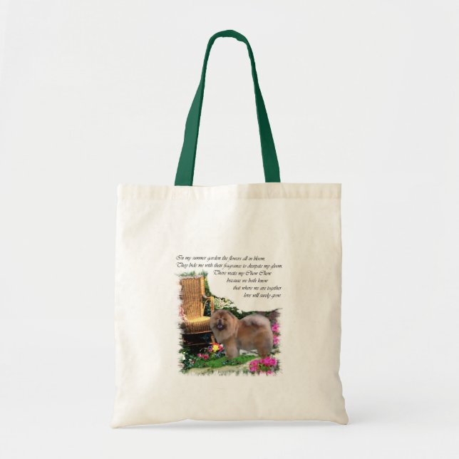 Tote Bag Cadeaux d'art Chow Chow (Devant)