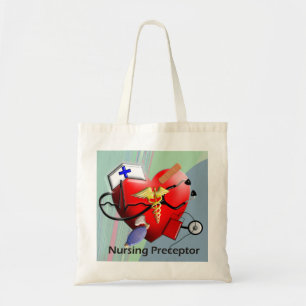 Tote Bag Cadeaux d'art de coeur de maître de soins