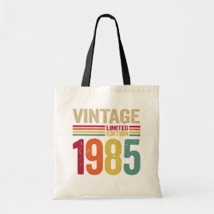 Tote Bag Cadeaux de 37 ans Vintage 1985 37e cadeau d'annive