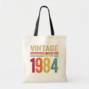 Tote Bag Cadeaux de 38 ans Vintage 1984 38e cadeau d'annive