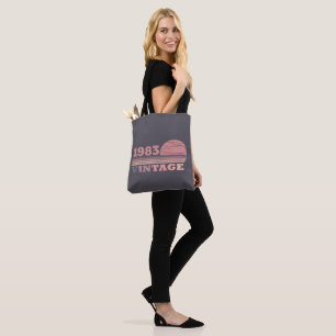 Tote Bag Cadeaux de 40e anniversaire vintages personnalisés