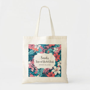 Tote Bag Cadeaux de Fête de Fiançailles Tropicale Luau