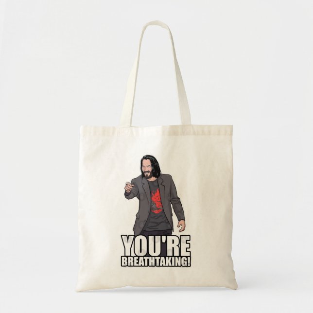 Tote Bag Cadeaux De Jour Keanu Art Reeves Graphique Pour Le (Devant)