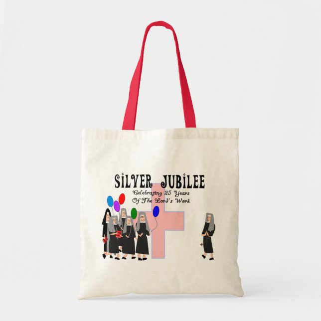 Tote Bag Cadeaux de jubilé d'argent des soeurs (Devant)