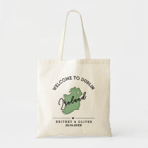 Tote Bag Cadeaux de mariage de destination à Dublin Irlande