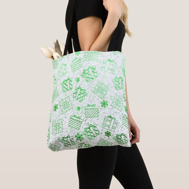 Tote Bag Cadeaux de Noël 7 (De près)