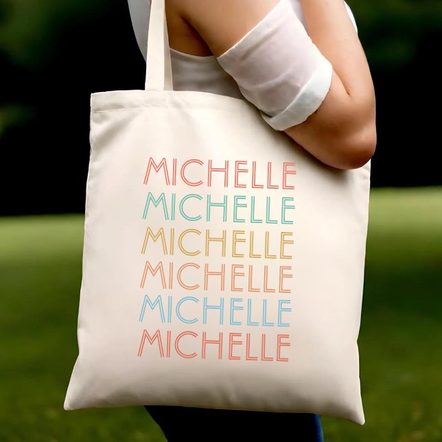 Tote Bag Cadeaux De Nom customisés Pour Ses Enfants Femmes  (Créateur téléchargé)