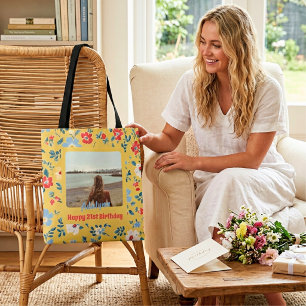 Tote Bag Cadeaux de photos mignonnes de fleurs pour femme d