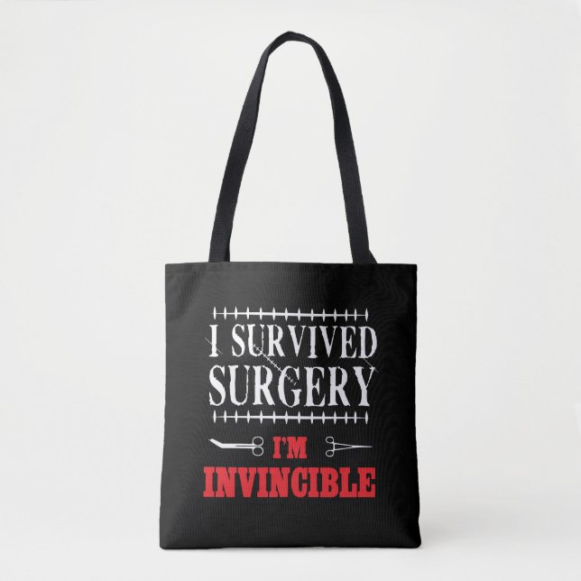 Tote Bag Cadeaux de récupération de chirurgie pour l'épaule (Devant)