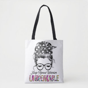Tote Bag Cadeaux de soutien au ruban de sensibilisation Apn
