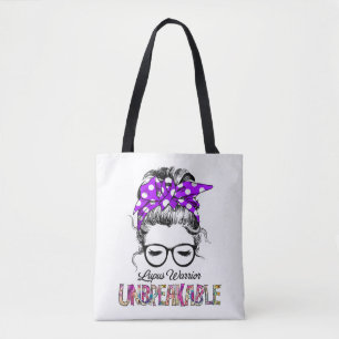 Tote Bag Cadeaux de soutien au ruban de sensibilisation Lup