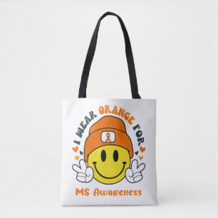 Tote Bag Cadeaux de soutien au ruban de sensibilisation MS