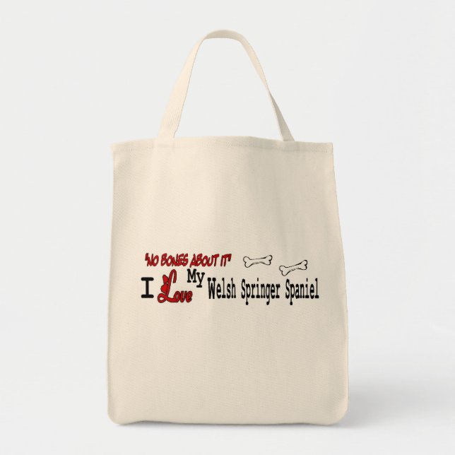Tote Bag Cadeaux d'Espagne Welsh Springer (Devant)