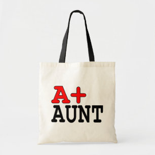 Tote Bag Cadeaux drôles pour des tantes : A+ Tante