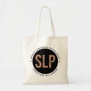 Tote Bag Cadeaux Empreintes de léopard Pathologiste de la p