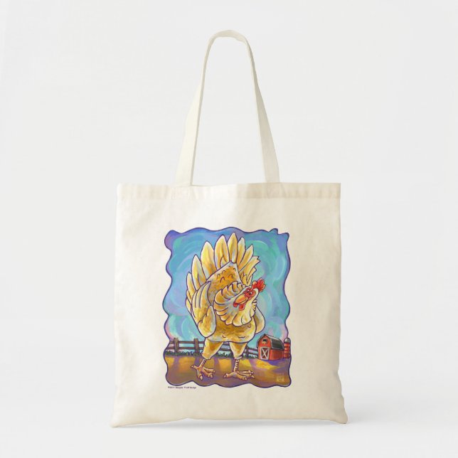 Tote Bag Cadeaux et accessoires de poulet (Devant)