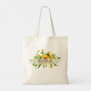 Tote Bag Cadeaux GRANDMA - Tournesol Thème Personnalisé