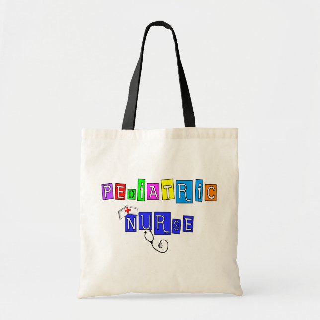 Tote Bag Cadeaux pédiatriques d'infirmière (Devant)