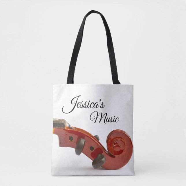 Tote Bag Cadeaux personnalisés pour des joueurs de violon (Devant)