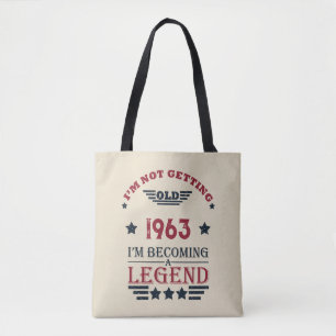 Tote Bag Cadeaux personnalisés soixante vintages 60e annive