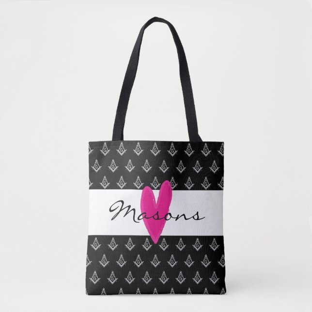 Tote Bag Cadeaux pour femmes maçonniques (Devant)