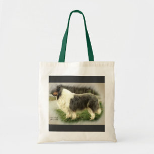 Tote Bag Cadeaux rugueux bleus Fourre-tout d'art de colley