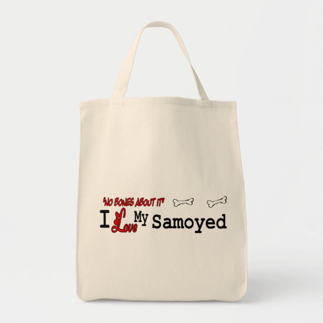 Tote Bag Cadeaux Samoyés (Devant)