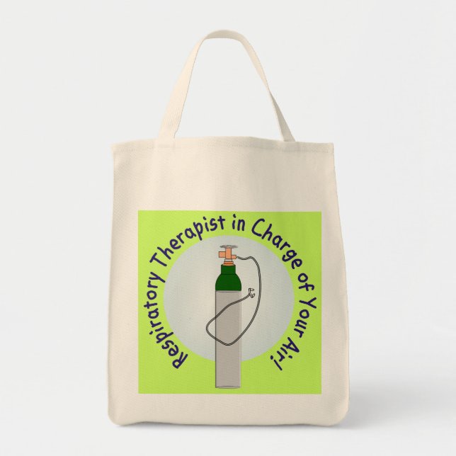 Tote Bag Cadeaux uniques de thérapeute respiratoire (Devant)