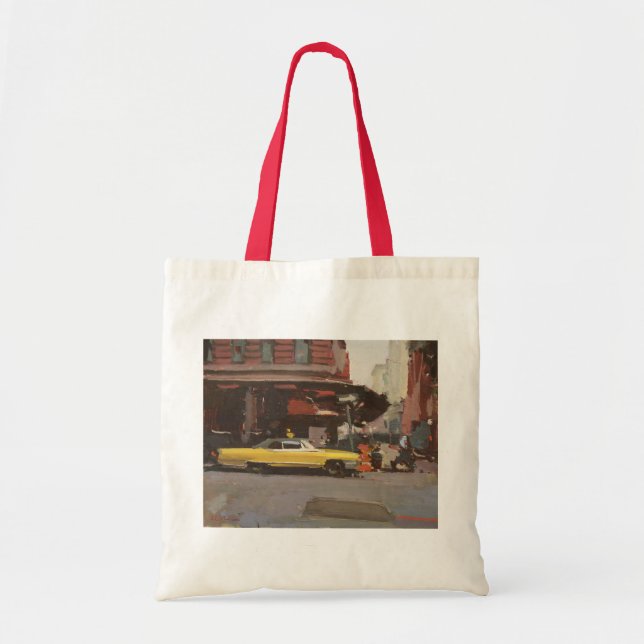 Tote Bag Cadillac jaune 2012 (Devant)