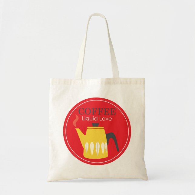 Tote Bag Café - Amour Liquide (Devant)