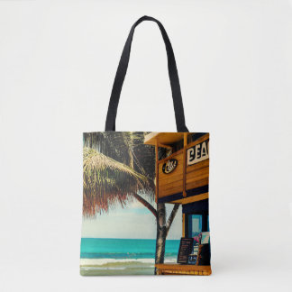 Tote Bag Cafe Bar de la plage de Bali