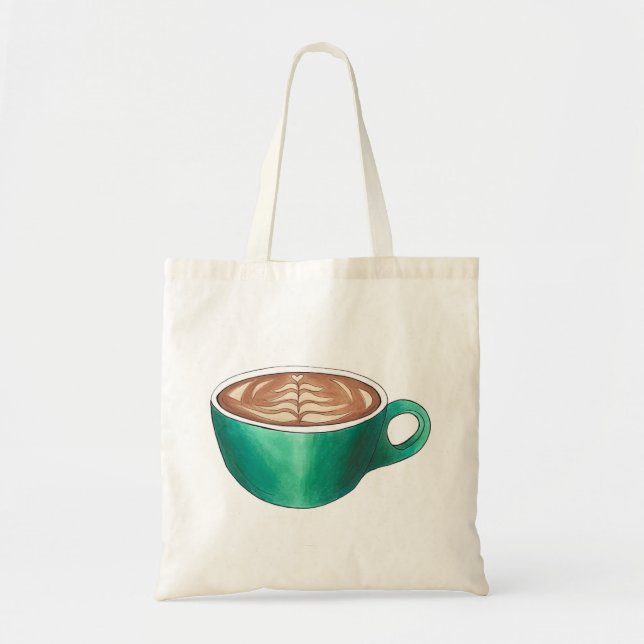 Tote Bag Café Café Maison Café Café Maison Blanche Cuite La (Devant)