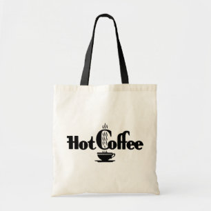 Tote Bag Café chaud rétro