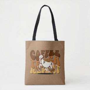 Tote Bag Café Enseigner Répéter