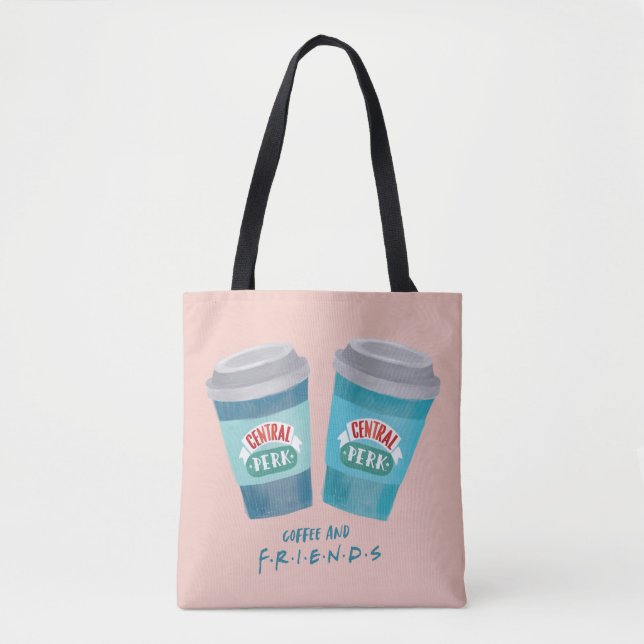 Tote Bag Café et amis™ (Devant)