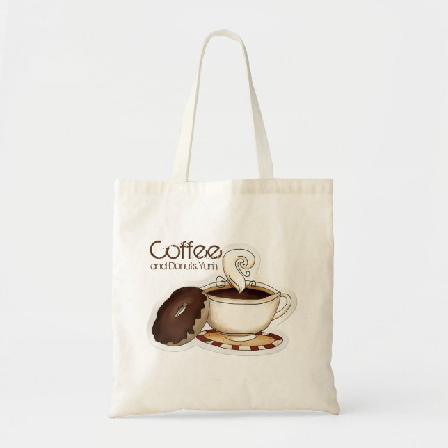 Tote Bag Café et butées toriques (Devant)