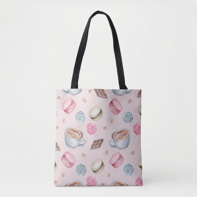 Tote Bag Café et douceurs  (Devant)