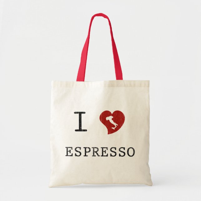 Tote Bag Café express d'amour des amants I de café express (Devant)