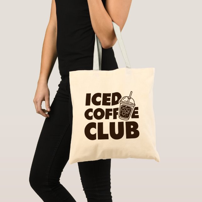 Tote Bag Café glacé (Devant (produit))
