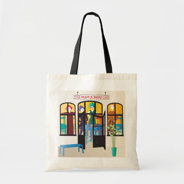 Tote Bag Café Mah Jongg (Devant)