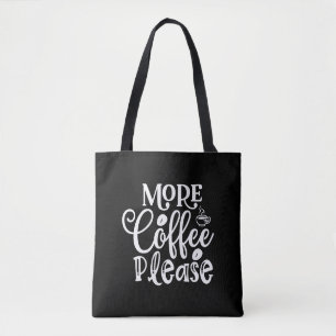 Tote Bag café non s'il vous plaît