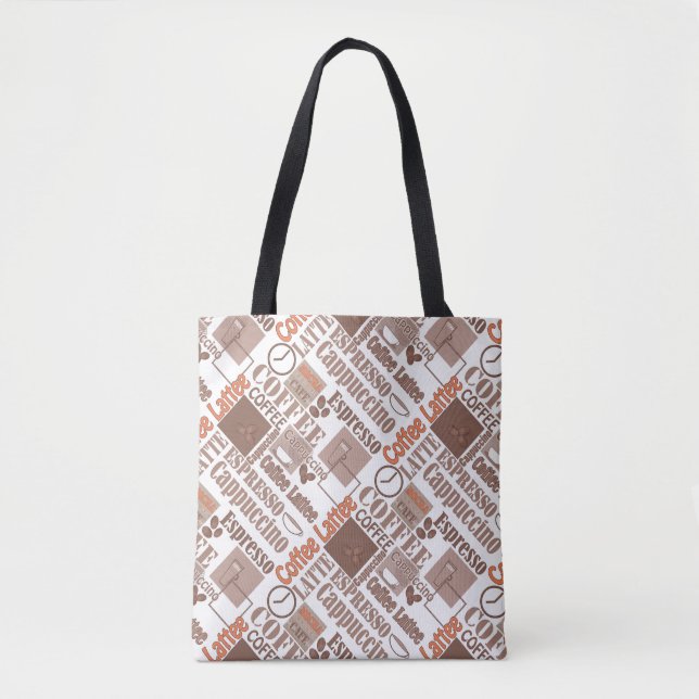 Tote Bag Café préféré (Devant)
