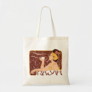 Tote Bag Café Rajah - en détresse