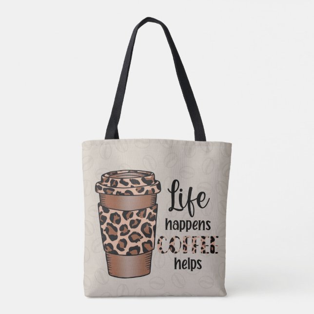 Tote Bag Café Vibe Fourre-tout (Dos)