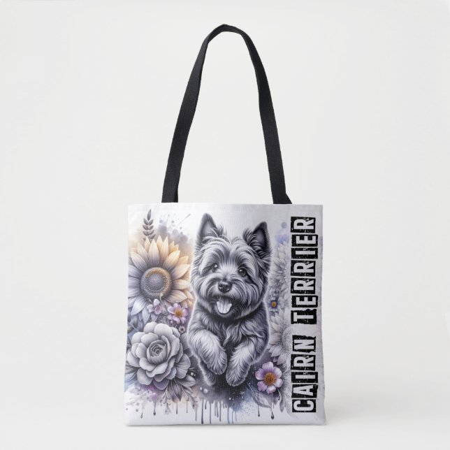 Tote Bag Cairn Terrier (Devant)