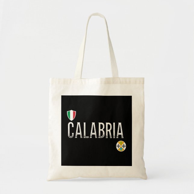 Tote Bag Calabre sweat - shirt à capuche - Calabre style de (Devant)