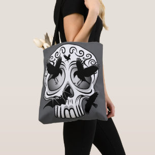 Tote Bag Calaveras décoratives Halloween